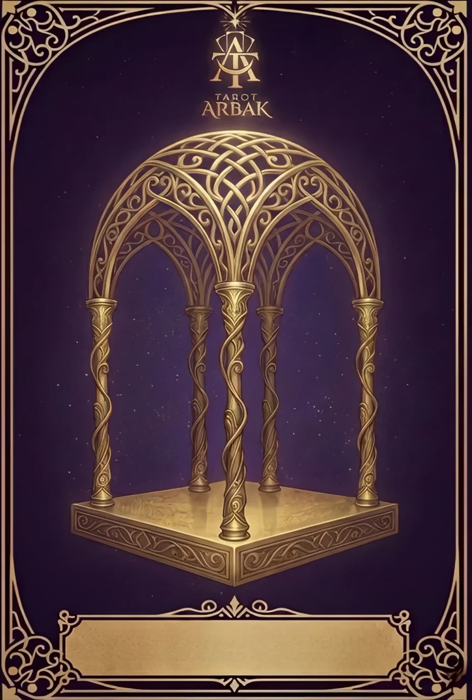 Four of Wands Tarot Card Meaning - Upright & Reversed | Tarot Arbak