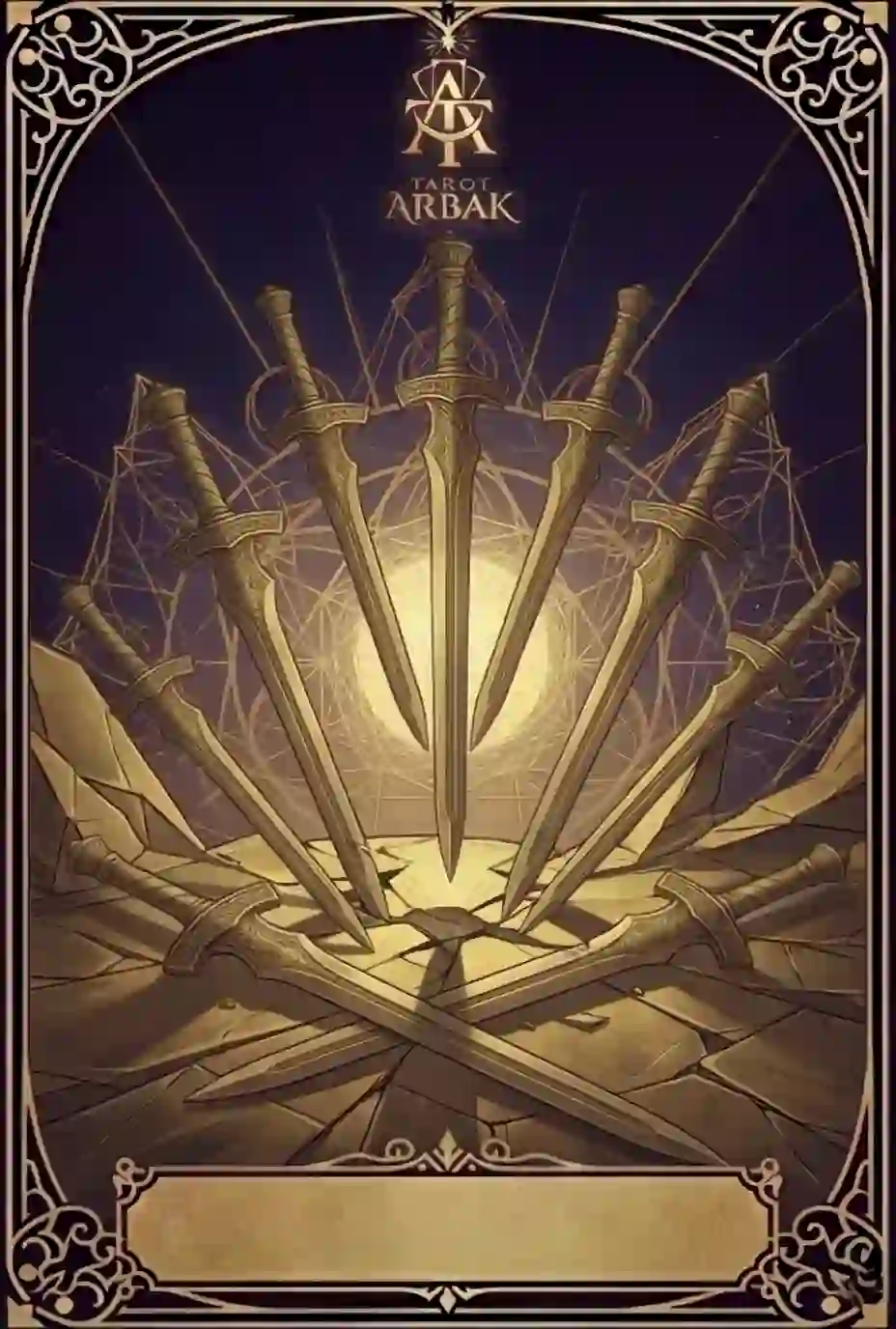 Nine of Swords Tarot Card Meaning - Upright & Reversed | Tarot Arbak