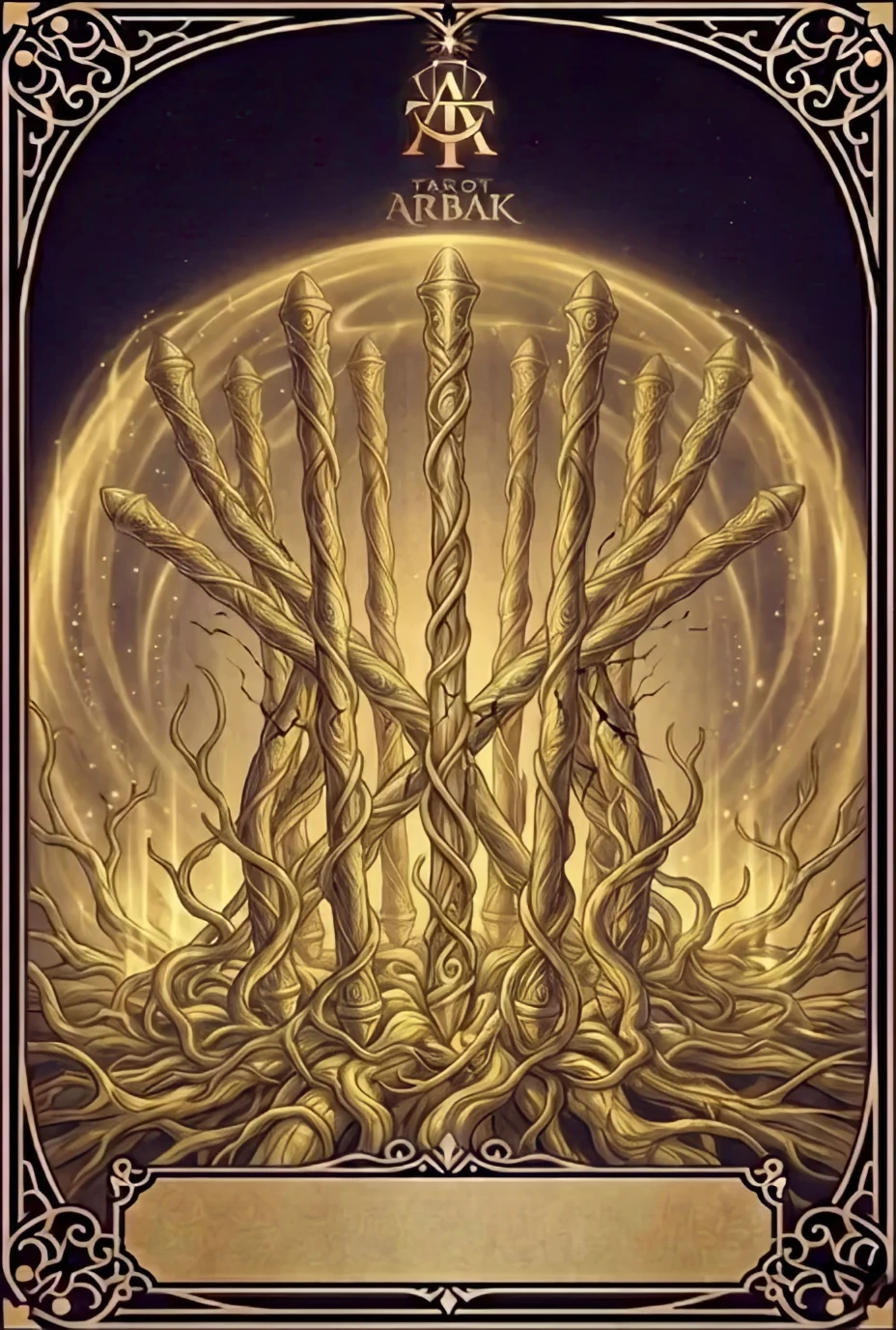 Ten of Wands Tarot Card Meaning - Upright & Reversed | Tarot Arbak