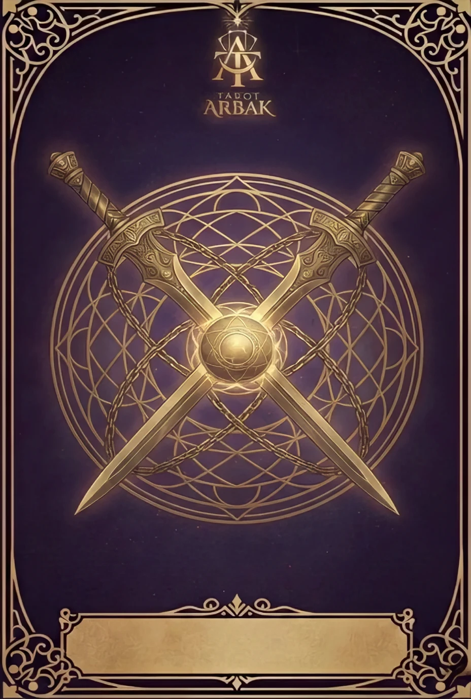 Two of Swords Tarot Card Meaning - Upright & Reversed | Tarot Arbak